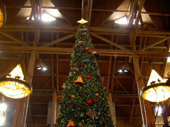 Wilderness Lodge Christmas Tree
